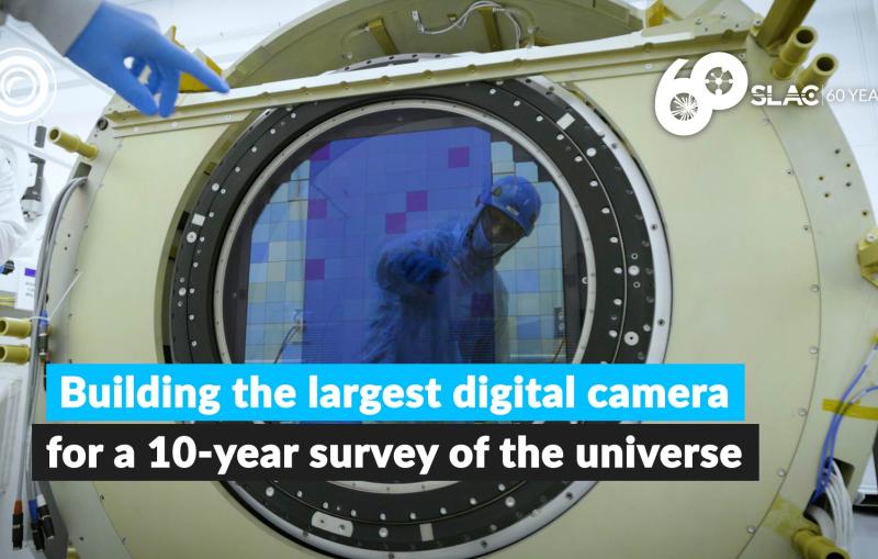 Building the largest digital camera for a 10-year survey of the universe