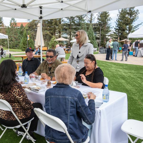 Social lunch event for honorees