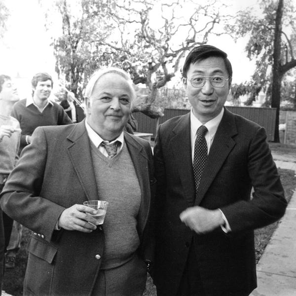 SLAC’s Burton Richter and MIT’s Samuel Ting