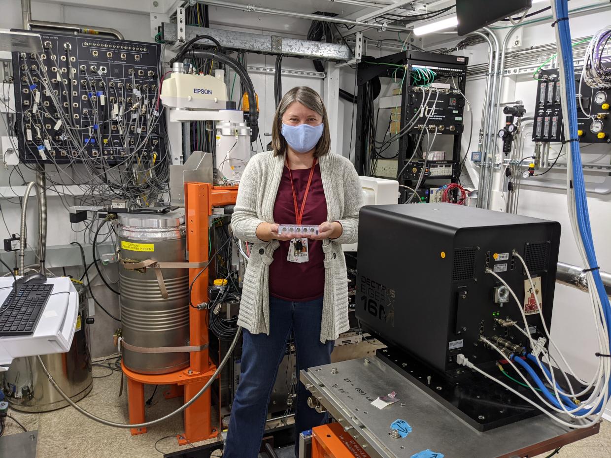 Silvia Russi at SSRL