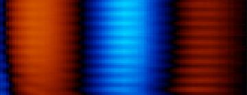Closeup image of molecular movie frames 