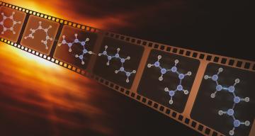 Molecular movie filmstrip. 