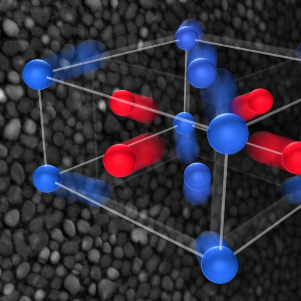 ultrafast electron diffraction on iron-platinum