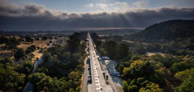 Linac towards SLAC campus